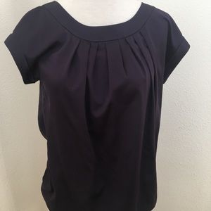 Banana Republic Purple Tie with V Back